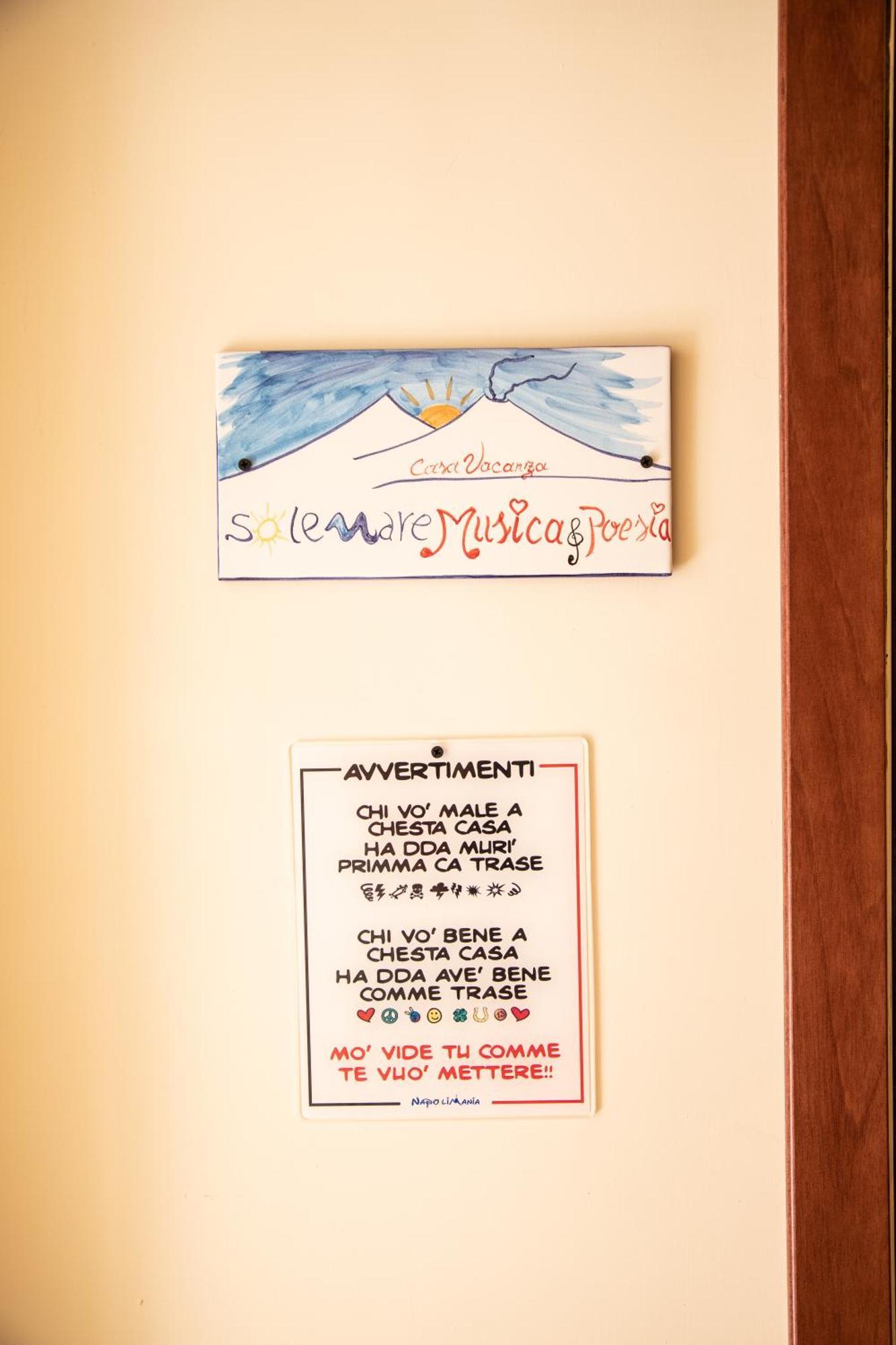 Apartament Solemare Musica & Poesia Neapol Zewnętrze zdjęcie